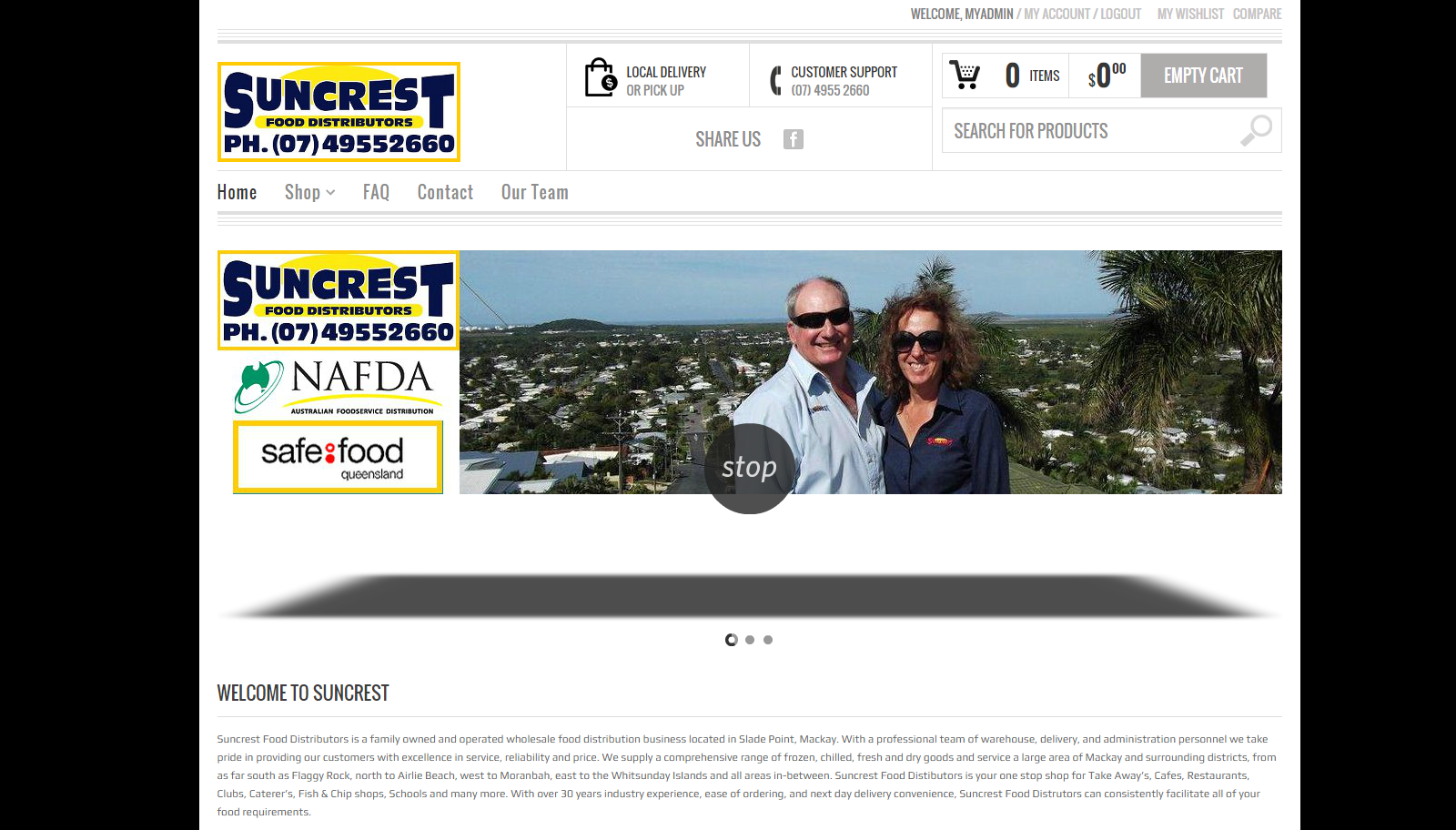 Suncrest website